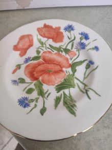 Side Plate Duchess Hand Pinted