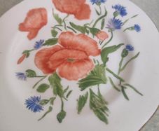 Side Plate Duchess Hand Pinted