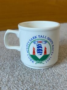 Vintage 1991 Cutty Sark Tall Ships Race Cork Mug