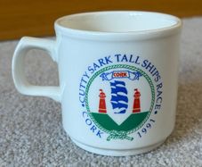Vintage 1991 Cutty Sark Tall Ships Race Cork Mug