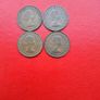 4 British Halfpennies in Sequence 1963/4/5/6 Image 2