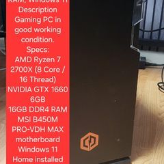 Custom Built Gaming PC