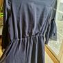 Lovely Girls Navy Chiffon H&M Dress Age 11 Yrs Image 6