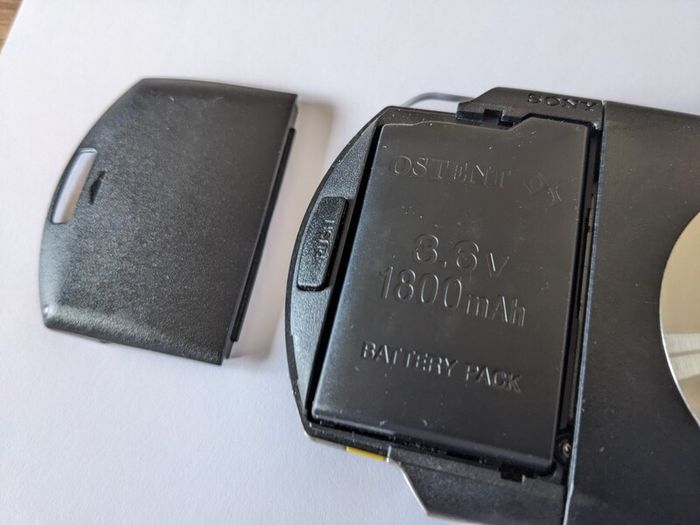PSP original console with charger and battery