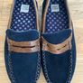 Navy River Island Navy Suede Dress shoe Image 2