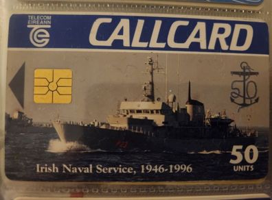 Irish Naval Service callcard