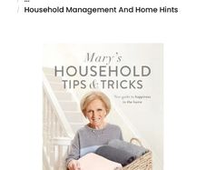 Mary's  Household Tips and Tricks by Mary Berry