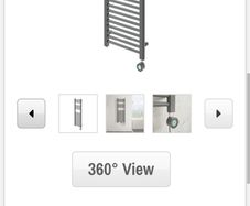 Brand new Electric heated towel rail.