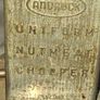 Beautiful Rare Old Androck Uniform Nutmeat Chopper with a Glass Jar Postage Available Image 3