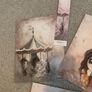 Mrs. Mighetto - LOLA and LOST CAROUSEL 2-pack 18cm x 24cm Nursery, Girls Boys Room Image 3