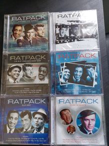 Ratpack - 6  Sealed / Mint  cds (Frank Sinatra/ Dean Martin/ Sammy Davis Jnr)