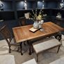 Stunning Antique Table, Chairs & Bench Image 2