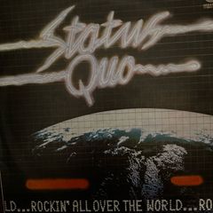 Status Quo. Rare Rhodesian release Rockin all over the world. Vinyl is nm and sleeve is vg