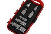 7pc Adaptor &amp; Universal Joint Set Converter in Carry Case Neilsen CT3243