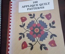 100 Applique Quilt Patterns by Jan Halgrimson Book