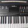 Keyboard with stand and stool Image 2