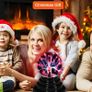 Plasma Ball, 3 Inch Mini Touch Sensitive Red Nebula Sphere Electric Ball Lamp, USB Powered Glass Globe for Kids, Bedrooms, Christmas, Birthday, Party Image 2