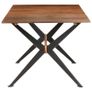 Dining Table 180x90x76 cm Solid Mango Wood Image 4