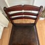 4 x Antique Mahogany Dining Chairs + 1 Carver Image 2