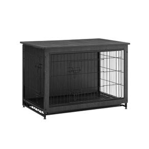 Dog Cage Heavy Duty for Home with Removable Tray