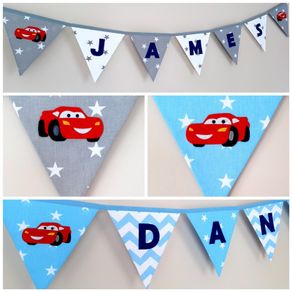 Eco-Friendly Personalised Cotton Bunting Made to Order