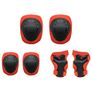 7 in 1 Kids Protective Gear Set - Helmet, Knee, Elbow & Wrist Pads Red Image 2