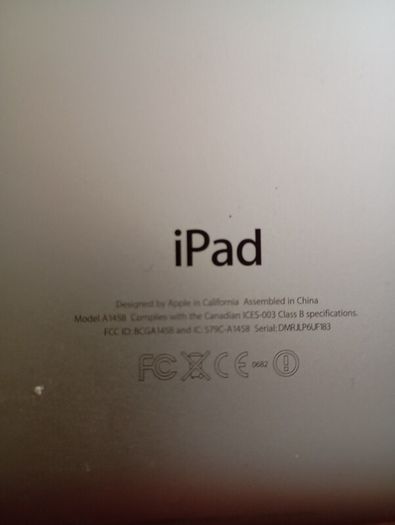 Apple iPad, model A1458, cheap