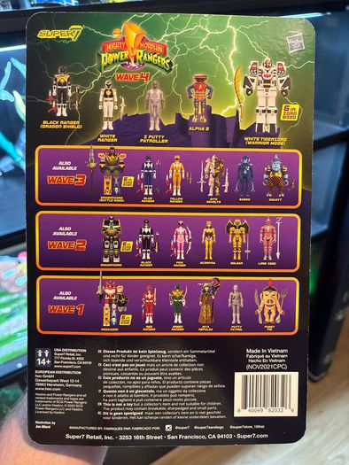 Power Rangers Super7 Tigerzord - MMPR - sealed