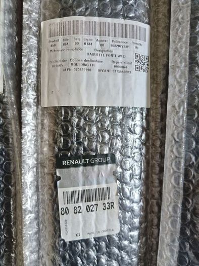 Genuine Renault Kangoo Mk2 Door Moulding / Protection Trim Strip Set (4 Pieces) OEM