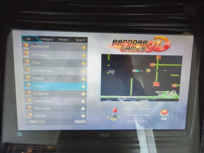Pandora 3D Arcade Machine  2 Player