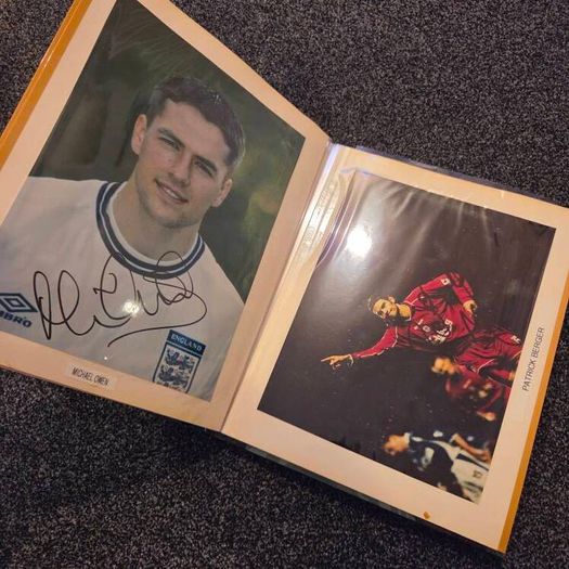 Liverpool signed photos