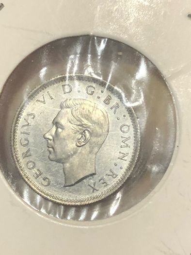 1951 Proof sixpence George VI 20 k minted