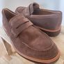 ECCO Metropole London Suede Loafers 10.5 Image 2