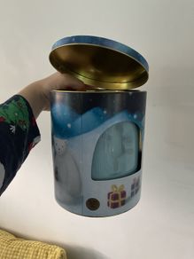 Christmas tin
