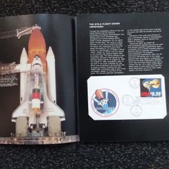 USA Stamps : NASA : 25th Anniversary - The STS-8 Challenger Flight Cover - " Space Mail " - 1983