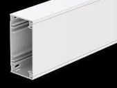 75 mm x 50 mm White trunking PVC Trunking 3 Meter