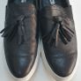 DUNE leather tassel brogue slip-ons Sz 40 (7-7.5UK) Image 3