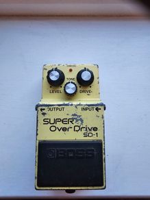 Boss SD-1 MIJ Black Label 1986