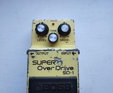 Boss SD-1 MIJ Black Label 1986