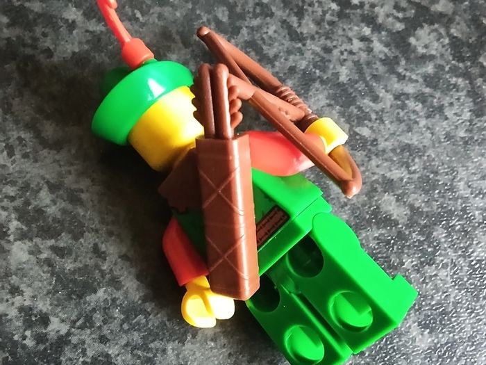 Lego FORESTMAN Minifigure Lego Castle Lego Minifigure