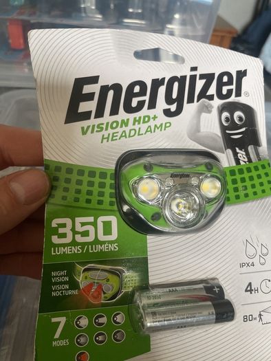 Energizer Vision HD+ headlamp