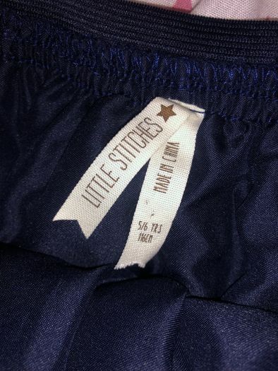 Girls Navy Skirt 5/6