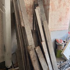 Broken floorboards/scrap wood