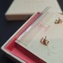 NEW Ted Baker gold color Earrings Beatifull and Luxury looking RRP 50 euro NEW & BOXED Image 4