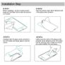 Samsung galaxy A20e tempered glass screen protector Image 5