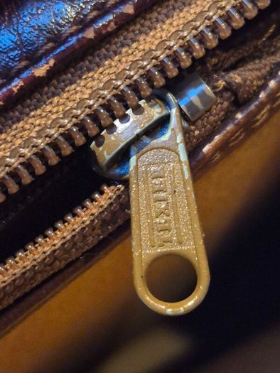 Vintage Texier Leather Bag Briefcase