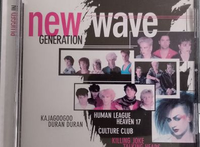 Various - New Wave Generation - Plugged In CD (2001) Compilation 80's Synth-Pop EX