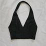 Nakedvice Revolve Wool Blend Grey Halterneck Crop Top RRP 115E Image 4