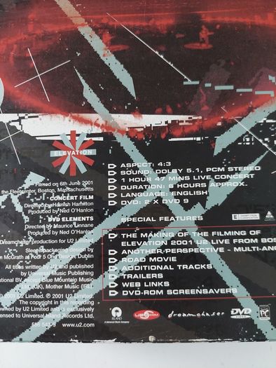 U2 Box Sets - Job Lot - Cd & Dvd - 4 Items - Price For All Items
