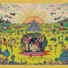 The Beatles - Vintage Yellow Submarine - Rare Mini Print/Poster